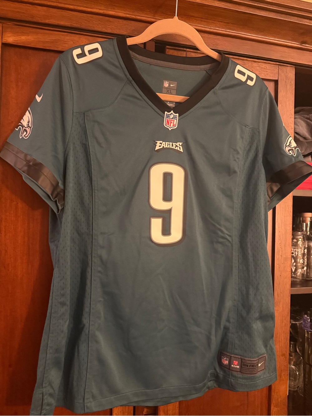 Nike Green Philadelphia Eagles #9 Women's Jersey